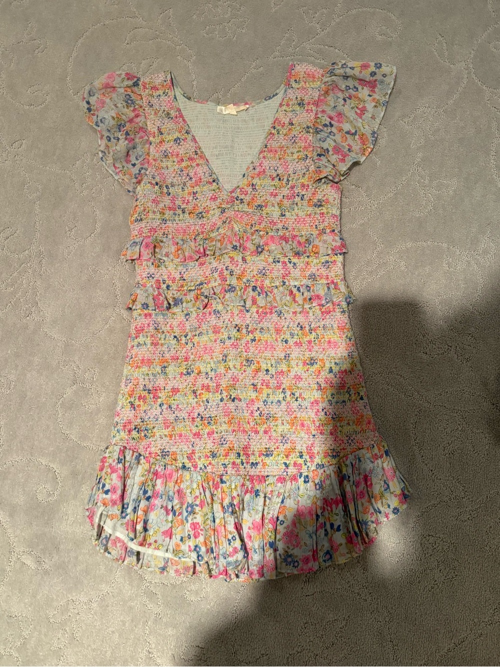 LoveShackFancy Mini Dress